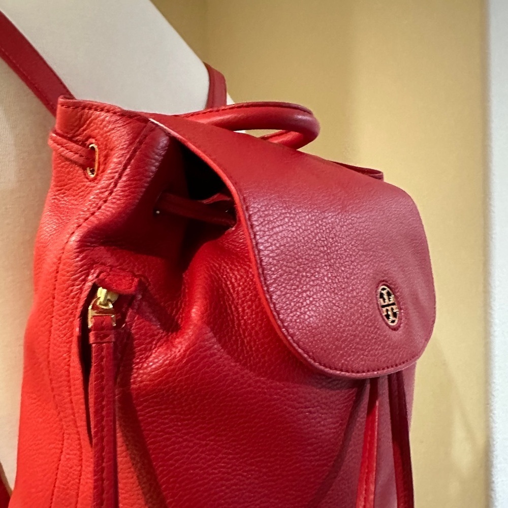 Tory Burch Red Backpack - Picture 4 of 17